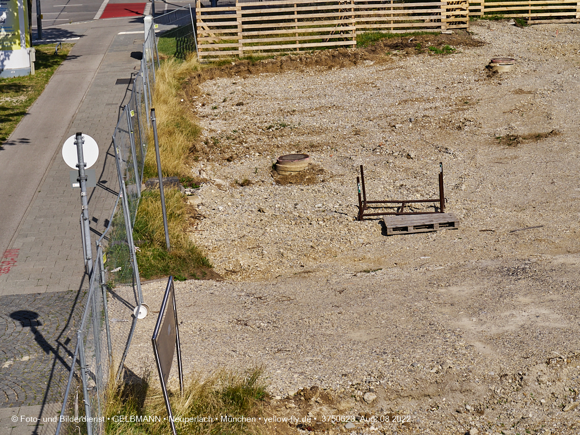 08.08.2022 - Baustelle zur Mütterberatung und Haus für Kinder